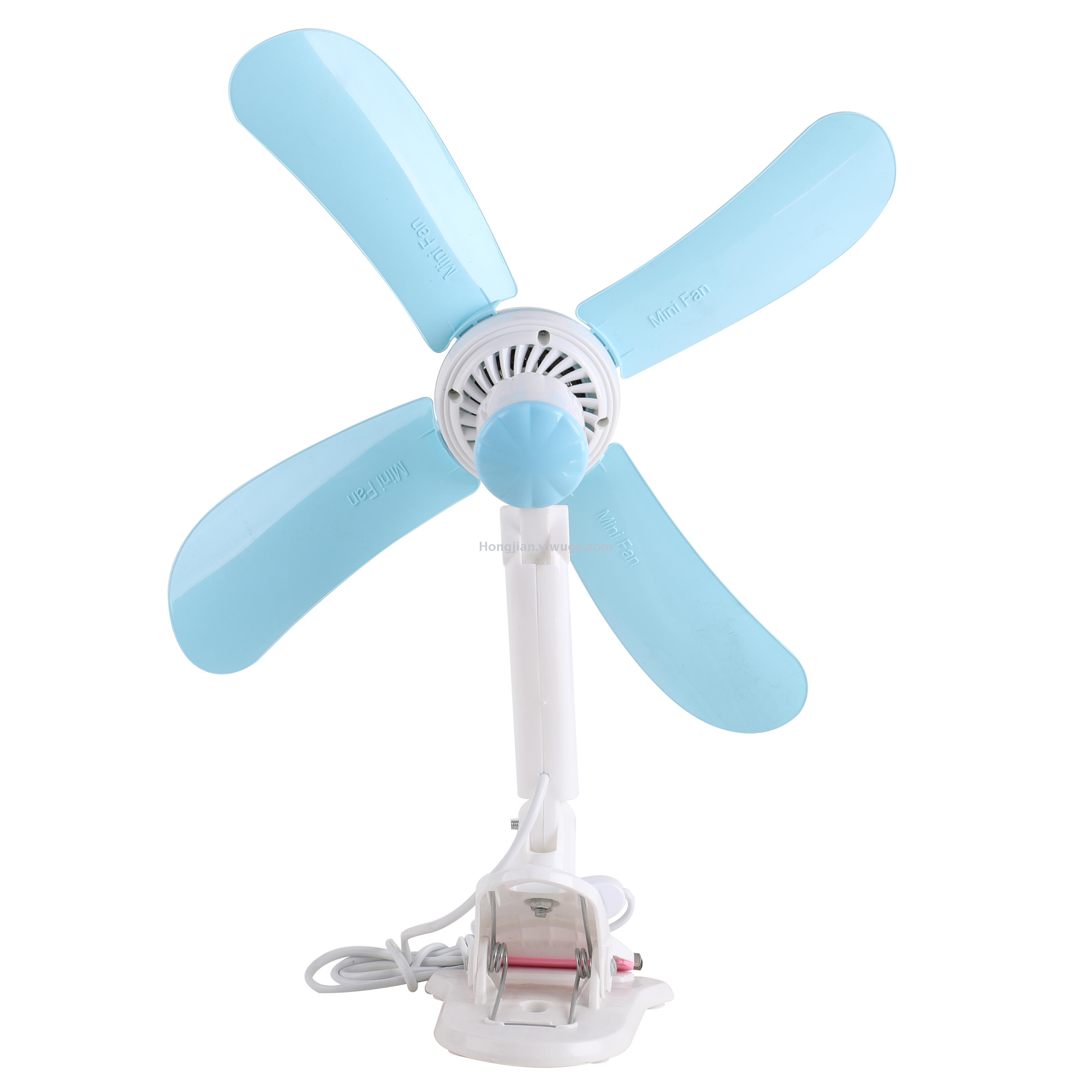 HJ-588A  electrical power source mini plastic clip table fan 