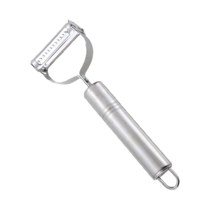 Running Rivers and Lakes Paring Knife Stainless Steel Kitchen Gadgets Multi-Purpose Vegetable and Fruit Peeling Planer Peeler