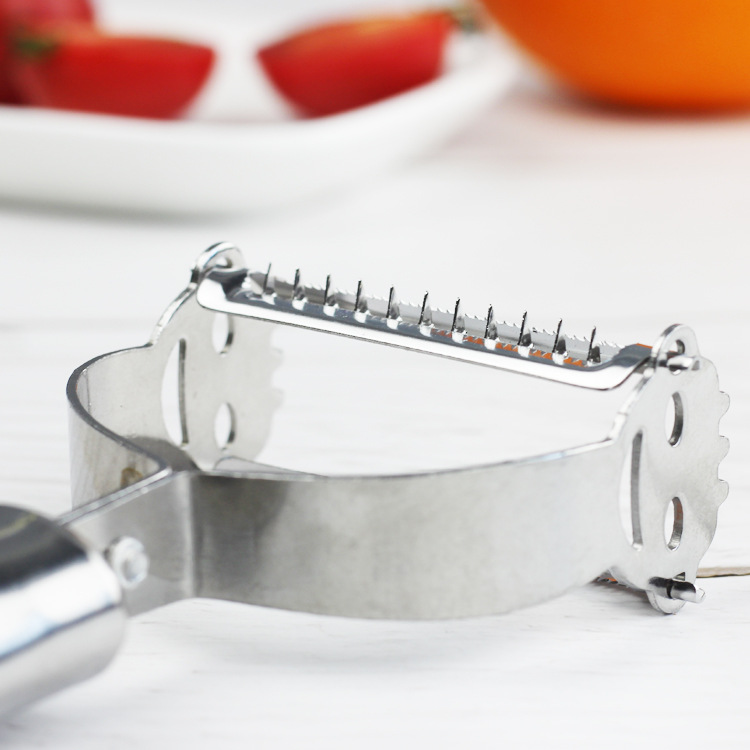 Running Rivers and Lakes Paring Knife Stainless Steel Kitchen Gadgets Multi-Purpose Vegetable and Fruit Peeling Planer Peeler