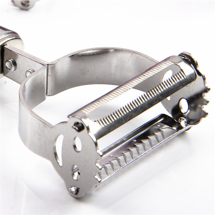 Running Rivers and Lakes Paring Knife Stainless Steel Kitchen Gadgets Multi-Purpose Vegetable and Fruit Peeling Planer Peeler