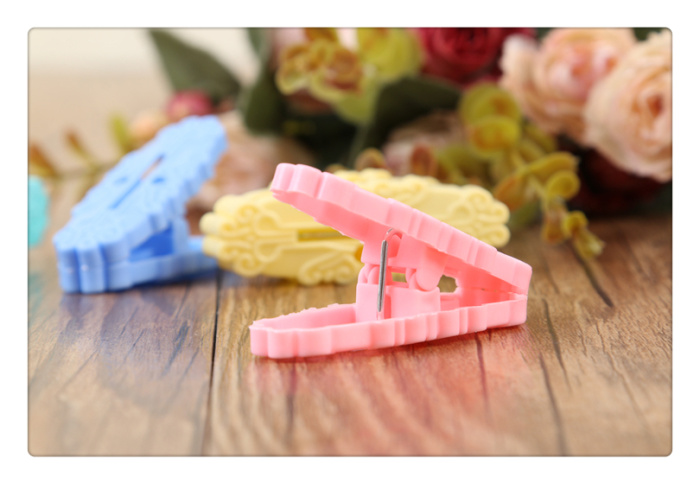 Manufacturer direct selling fashion household plastic clip clothes rack clip Manufacturer direct selling fashion household plastic clip clothes rack clip