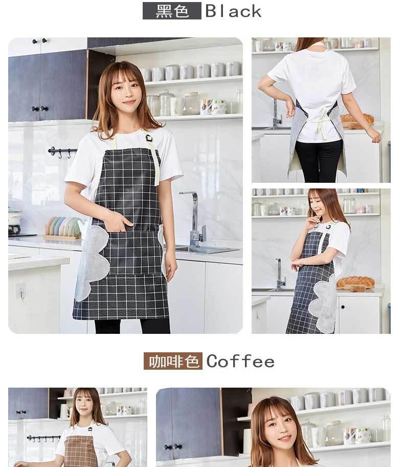 2020 New Home Creative Waterproof Erasable Hand Apron Fashion Cooking Cooking Kitchen Thickened Oilproof Apron 2020 New Home Creative Waterproof Erasable Hand Apron Fashion Cooking Cooking Kitchen Thickened Oilproof Apron