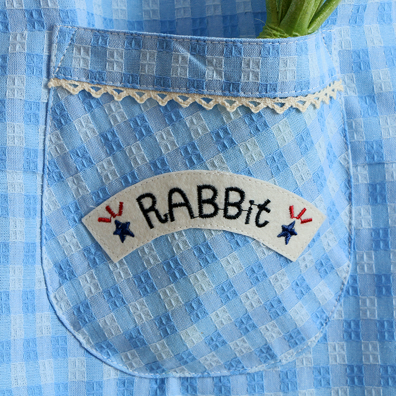 Korean Style Cotton and Linen Fashion Oil-Proof Bib Overclothes Baking Floral Coffee Shop Painting Overalls Sleeveless Apron