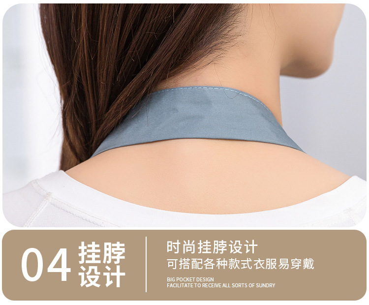 Fashion Simple Home Kitchen Apron Waterproof and Oil-Proof Women's Summer Thin Work Cooking Adult Apron Custom Men