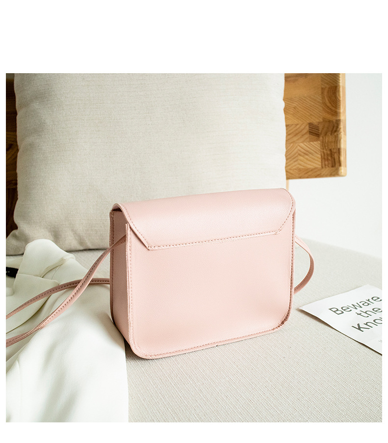 Gift Bag Wholesale Women's Bag Korean Style Cool Contrast Color Swan Small Square Bag 2021 Summer and Autumn New Collection One Shoulder Phone Bag