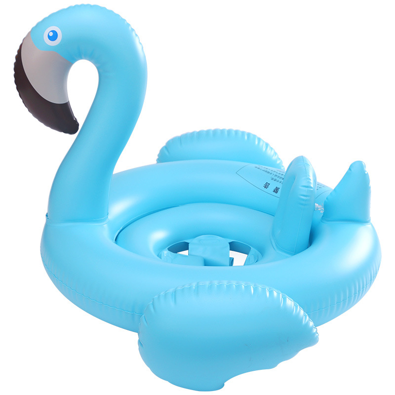 Swimming Ring Children Flamingo Swan Yellow Duck Water Inflatable Toys Animal Mount Floating Bed