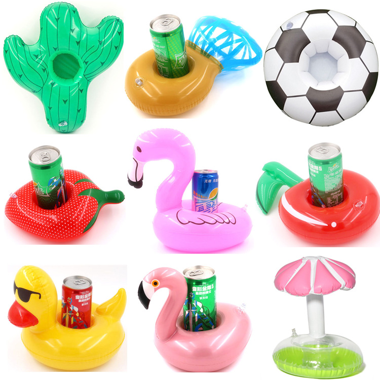 Unicorn Pineapple watermelon lemon Flamingo black pink Swan water pool drink cup prop for travel shoot