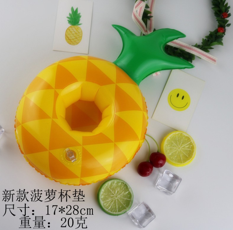 Unicorn Pineapple watermelon lemon Flamingo black pink Swan water pool drink cup prop for travel shoot