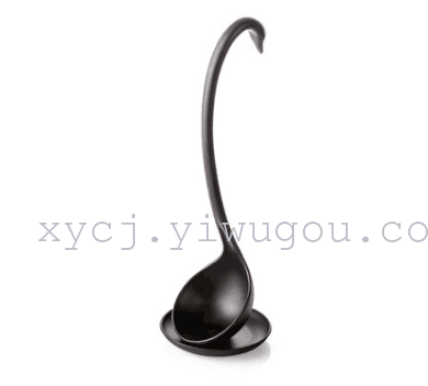 Creative Swan tray can be multi-purpose spoon with vertical Kitchen Spoon with long handle spoon