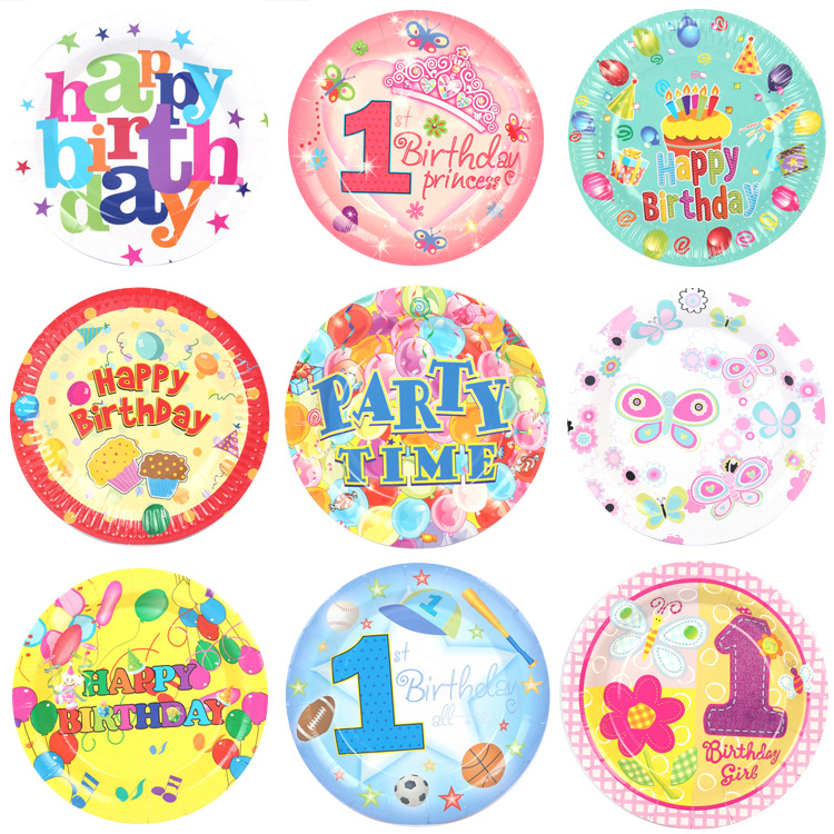 9-inch disposable paper plate