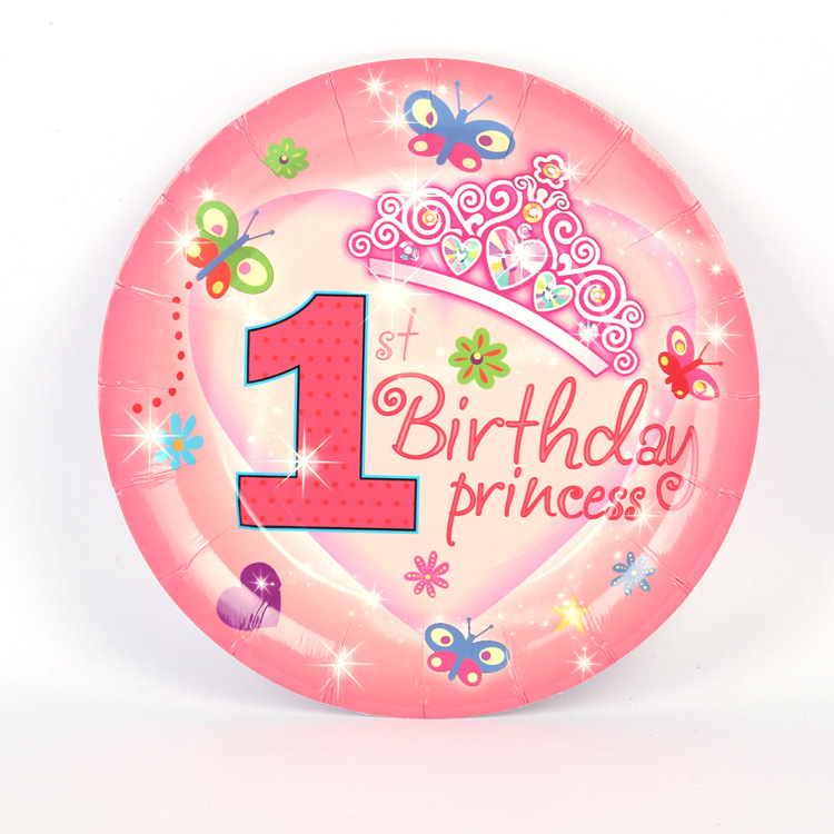 9-inch disposable paper plate