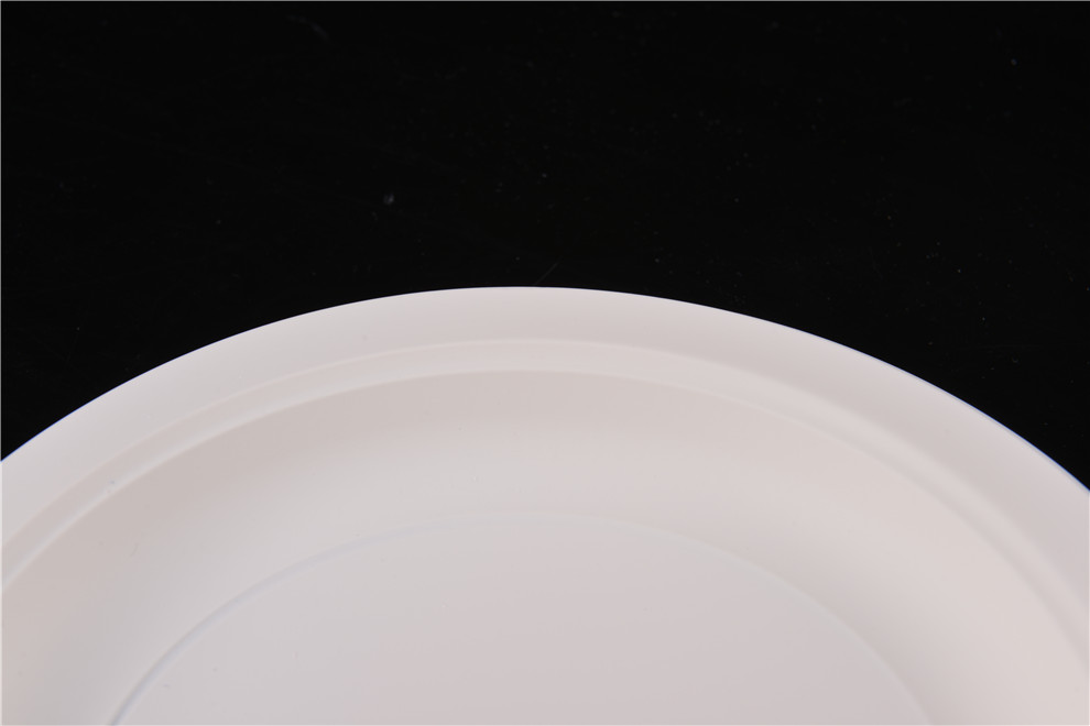 Disposable Paper Tray Paper Bowl High Quality Sugarcane Pulp Natural Degradable Thickened Food Cake Barbecue Plate round Bowl