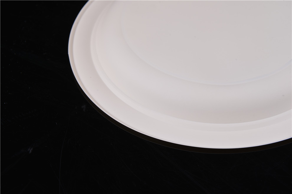Disposable Paper Tray Paper Bowl High Quality Sugarcane Pulp Natural Degradable Thickened Food Cake Barbecue Plate round Bowl