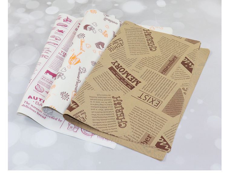 Sandwich Paper Oil-Proof Hamburger Paper Oil-Proof Tray Paper Bread Baking Plate Mat Paper Custom Logo Sandwich Paper Oil-Proof Hamburger Paper Oil-Proof Tray Paper Bread Baking Plate Mat Paper Custom Logo