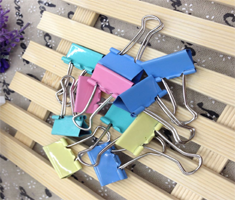 Dovetail clamp plate clamp plastic transparent paper books circle clip 38mm