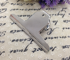 Dovetail clamp plate clamp plastic transparent paper books circle clip 38mm