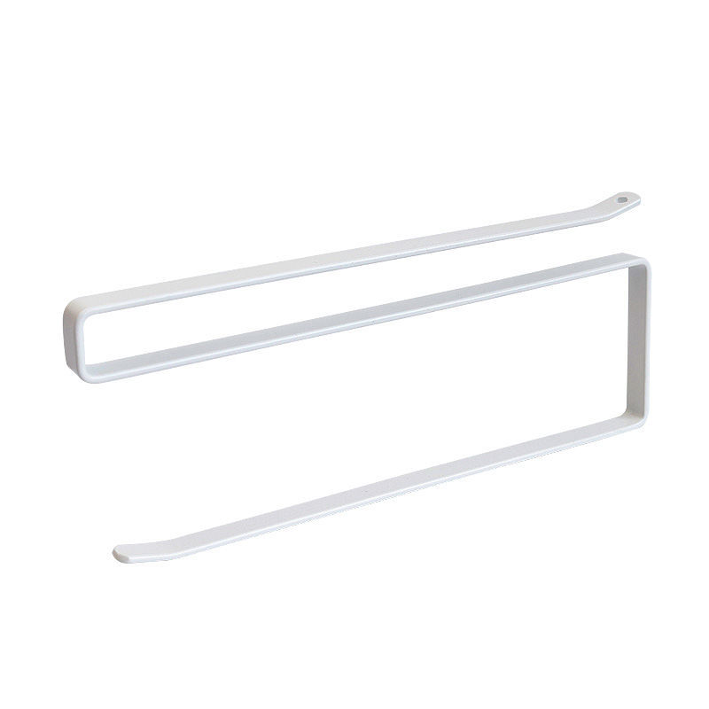 Iron Tissue Rack Roll Stand Simple Cabinet Hanging Storage Rack Cabinet Porting Plate Storage Rack Kitchen Paper Holder