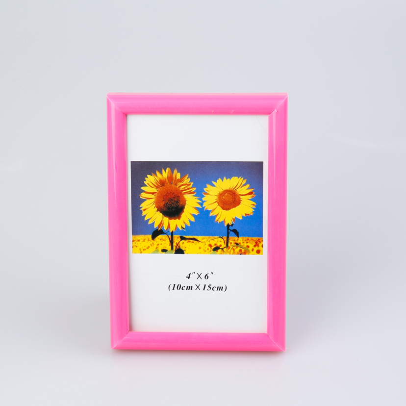 Light Blue PVC Material Creative Decoration Photo Home Decorative Gift Living Room Bedroom Crafts Plastic Photo Frame
