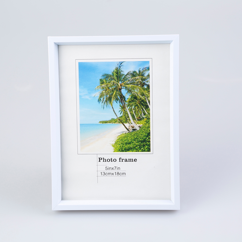 Yellow PVC Material Creative Decoration Photo Home Decorative Gift Living Room Bedroom Crafts Plastic Photo Frame