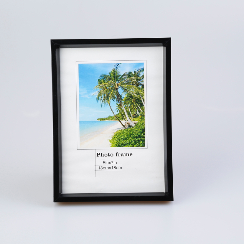 Yellow PVC Material Creative Decoration Photo Home Decorative Gift Living Room Bedroom Crafts Plastic Photo Frame