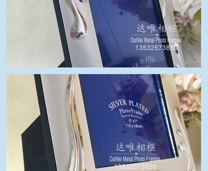 Spot silver frame metal photo frame factory direct sales 5 inch 6 inch 7 inch 8 inch 10 inch Spot silver frame metal photo frame factory direct sales 5 inch 6 inch 7 inch 8 inch 10 inch