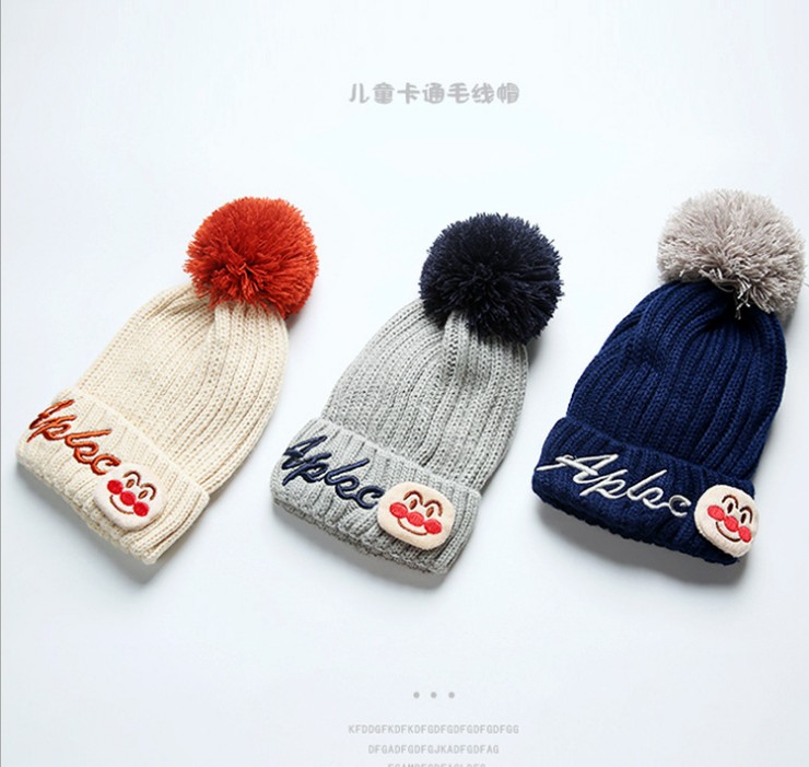 New Men and Women Baby Hat Winter Bread Superman Children Card Christmas Hat Outdoor Hat