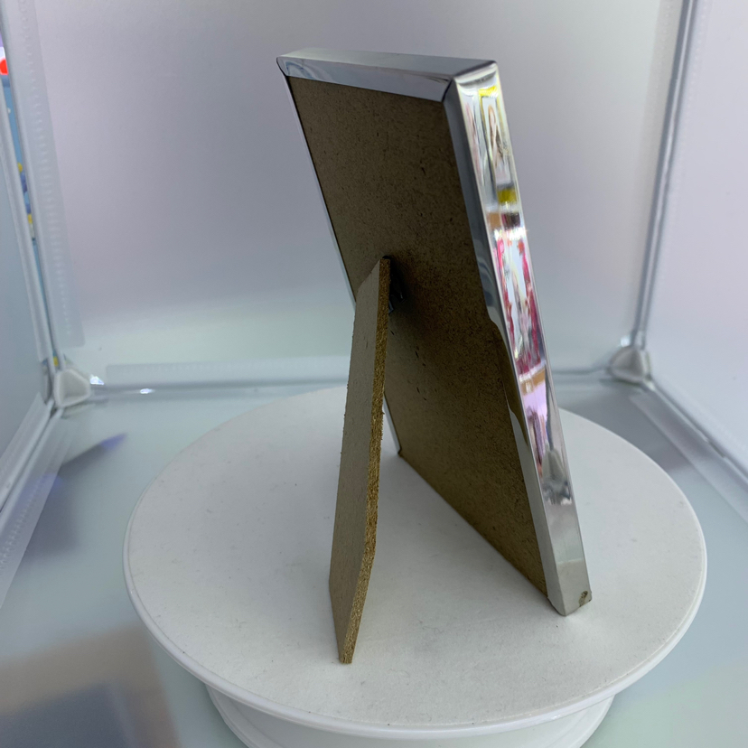 Widened Flat Stainless Steel Glass Density Plate Creative Decoration Photo Living Room Crafts Metal Photo Frame