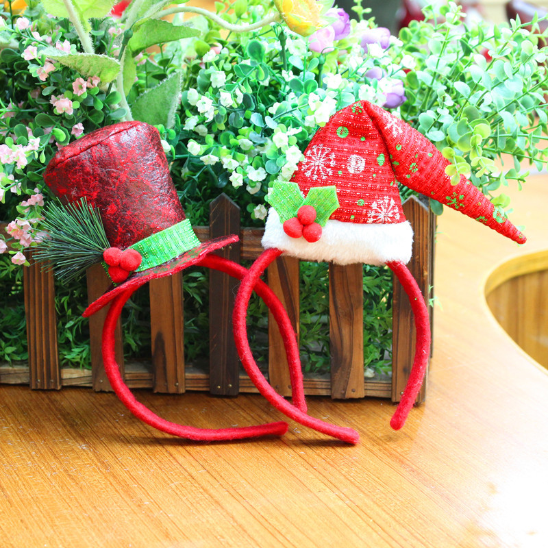 Christmas party supplies Christmas headband presents Christmas hat headband Christmas party supplies Christmas headband presents Christmas hat headband