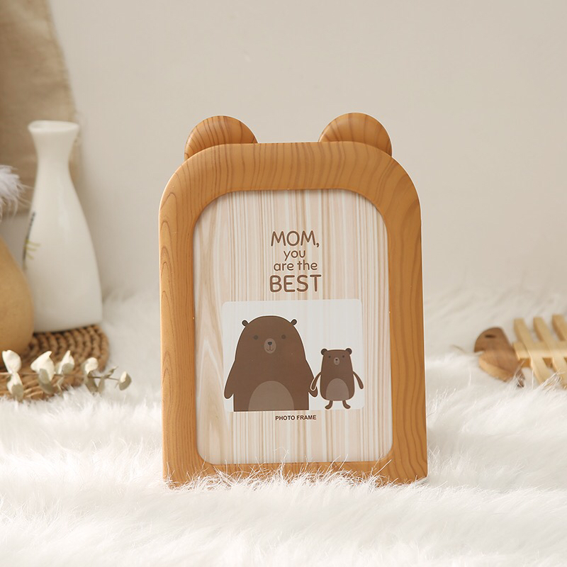 Haotao Photo Frame HT-1087A Bear 7-Inch (2 Colors)