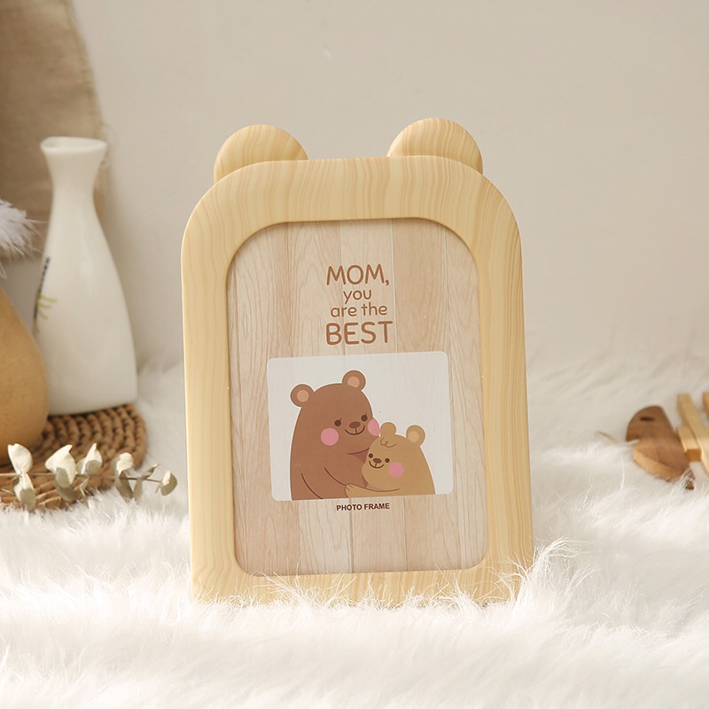 Haotao Photo Frame HT-1087A Bear 7-Inch (2 Colors)