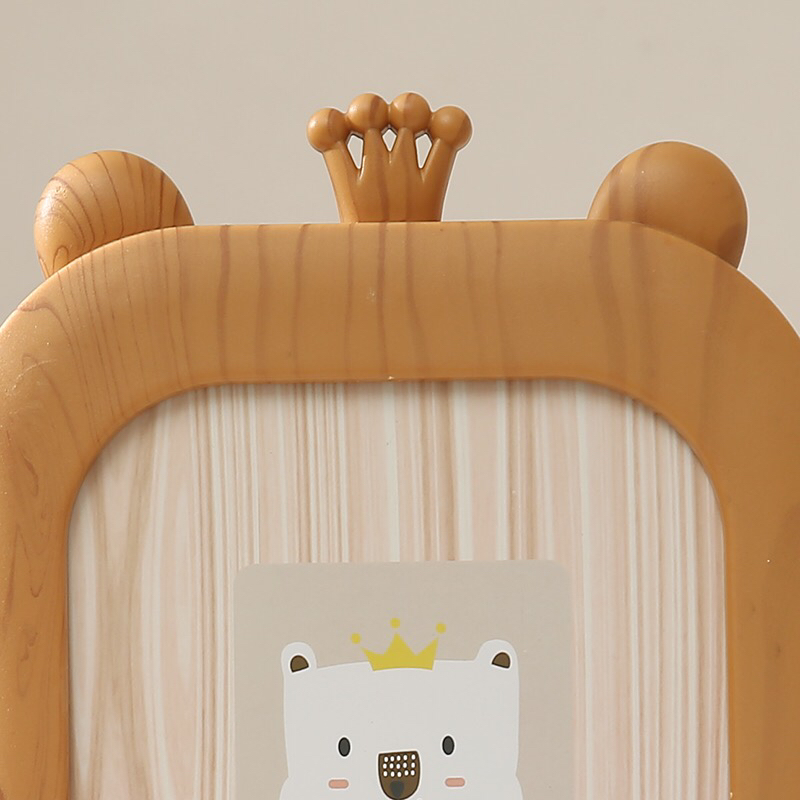 Haotao Photo Frame HT-1086A Crown Bear 7-Inch (2 Colors)