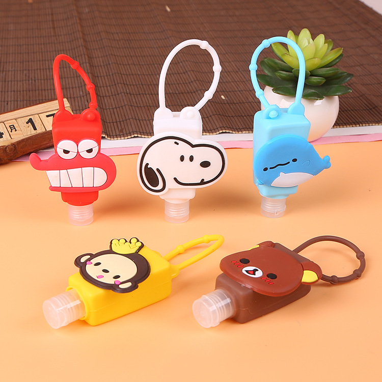 Manufacturers free hand sanitizer silicone gel portable hand sanitizer silicone gel perfume mask cartoon silicone gel