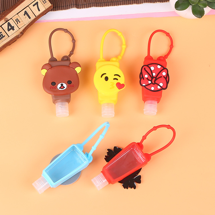 Manufacturers free hand sanitizer silicone gel portable hand sanitizer silicone gel perfume mask cartoon silicone gel