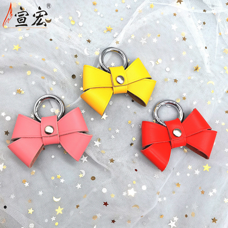 Key buckle Online Influencer Bow Keychain Pendant Creative Simple Women's Ins Car Key Ring Lovely Bag Ornaments Key buckle Online Influencer Bow Keychain Pendant Creative Simple Women's Ins Car Key Ring Lovely Bag Ornaments
