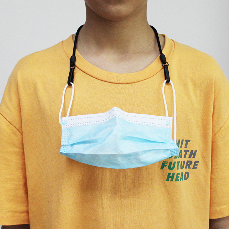 New multi-functional mask rope hook extension adjustable rope anti-le ear artifact hanging neck mask anti-drop rope