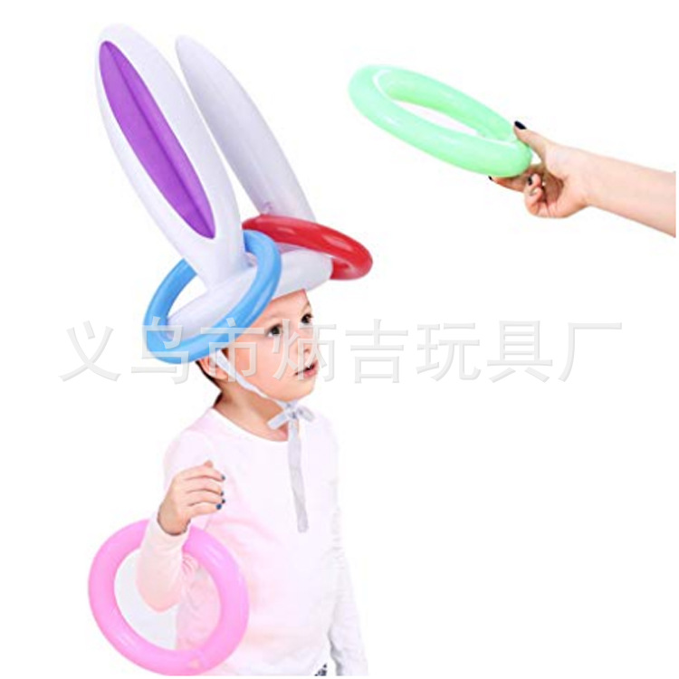 Currently Available Direct Sales Inflatable Christmas Antlers Inflatable Antler Ring Inflatable Christmas Hat Elk Horn Ring