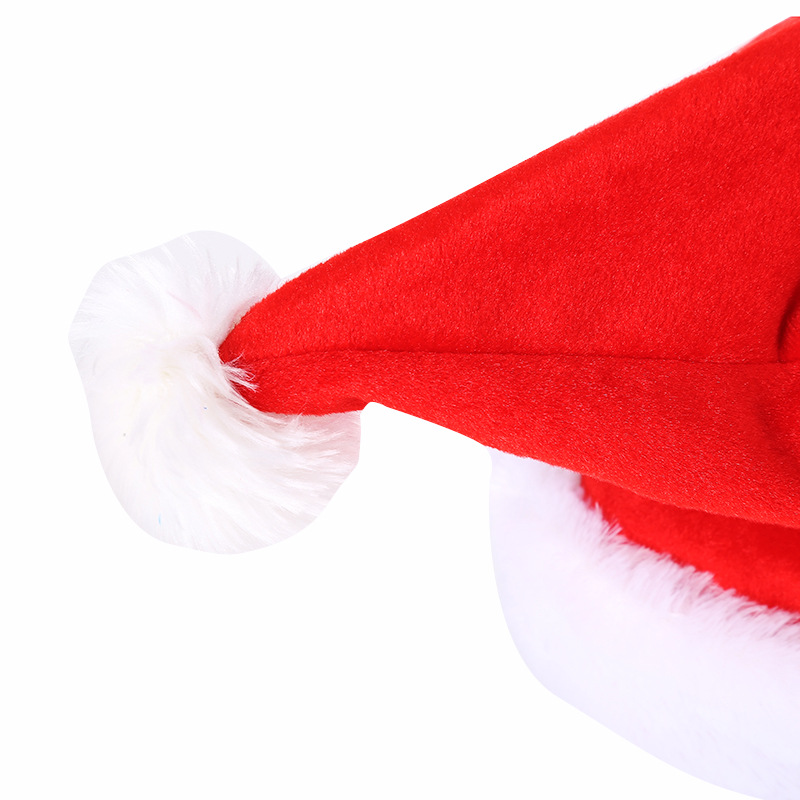 Amazon Christmas Series Christmas Hat Singing Funny Hat Toy Electric Plush Toy
