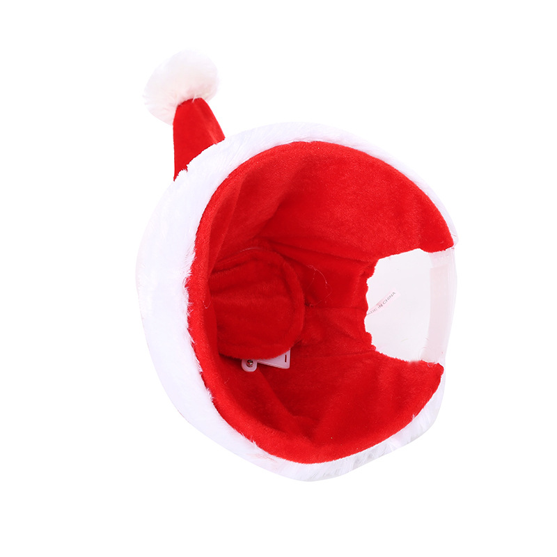 Amazon Christmas Series Christmas Hat Singing Funny Hat Toy Electric Plush Toy