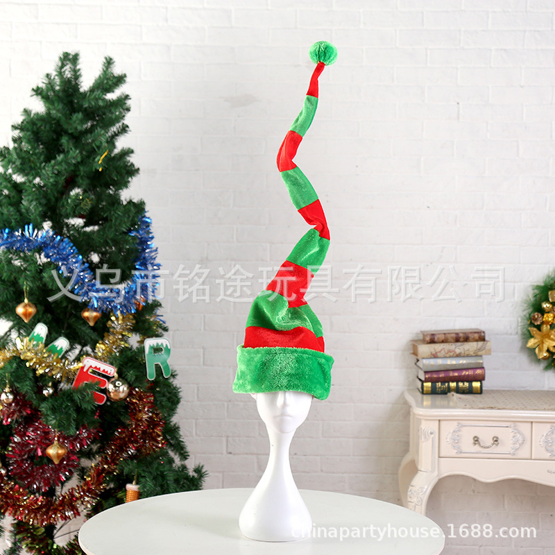  Christmas Product New Foreign Trade Christmas Decorative Hat Christmas Hat Christmas Elf Hat