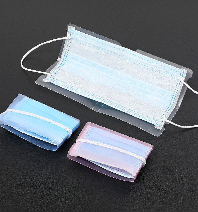 The mask holder has 10 foldable storage containers. The color holder is compact, portable, and as The mask holder has 10 foldable storage containers. The color holder is compact, portable, and as