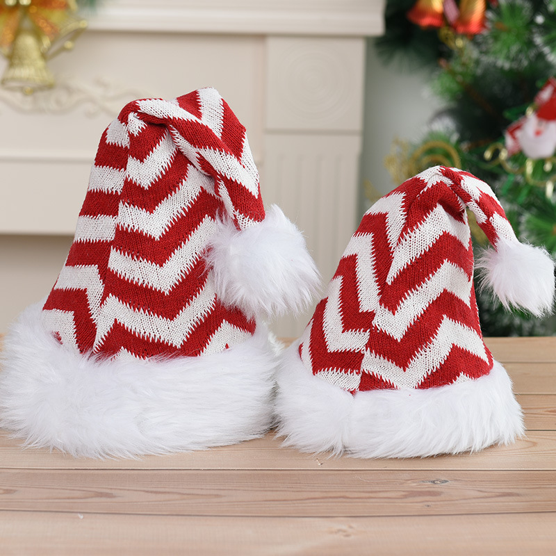 2021 New Christmas Hat Cross-Border Amazon Christmas Decorations Hat Children&#039;s Christmas Gift Factory Wholesale