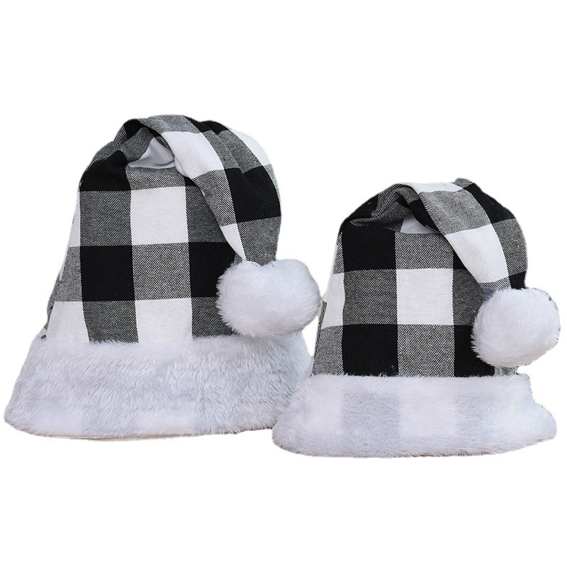 2021 New Christmas Hat Cross-Border Amazon Christmas Decorations Hat Children&#039;s Christmas Gift Factory Wholesale