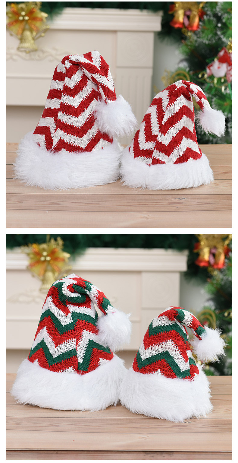 2021 New Christmas Hat Cross-Border Amazon Christmas Decorations Hat Children's Christmas Gift Factory Wholesale