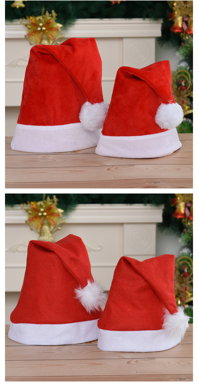2021 New Christmas Hat Cross-Border Amazon Christmas Decorations Hat Children's Christmas Gift Factory Wholesale
