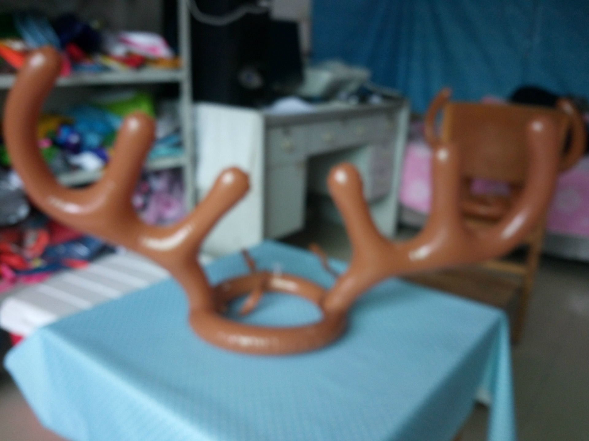 Thicker Inflatable Deer Head Ring Inflatable Christmas Hat Game Inflatable Antler Hat Throwing Ring Currently Available Direct Sale Thicker Inflatable Deer Head Ring Inflatable Christmas Hat Game Inflatable Antler Hat Throwing Ring Currently Available Direct Sale