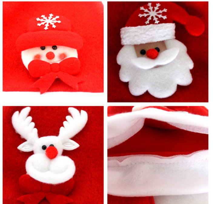 Christmas Decorations Children's Holiday Gifts Christmas Hat Christmas Decals Cartoon Decoration Old Man Snowman Children's Hat