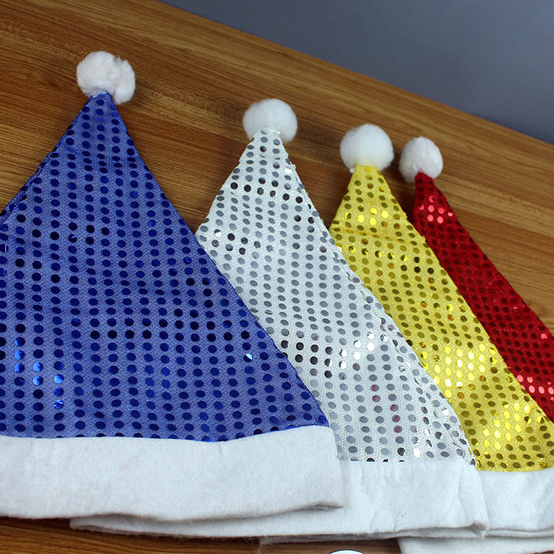 Christmas Hat Christmas Decoration Gift Decorations Christmas Party Cross-Border Hot Selling 
