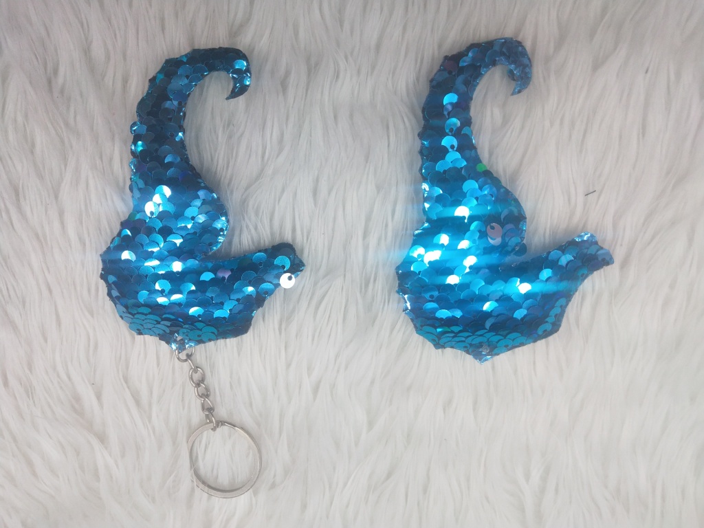 Sequin Multi-Functional Love Bag Animal Pattern Keychain Pendant Series