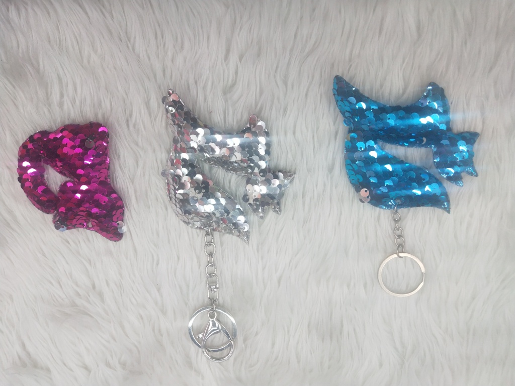 Sequin Multi-Functional Love Bag Animal Pattern Keychain Pendant Series