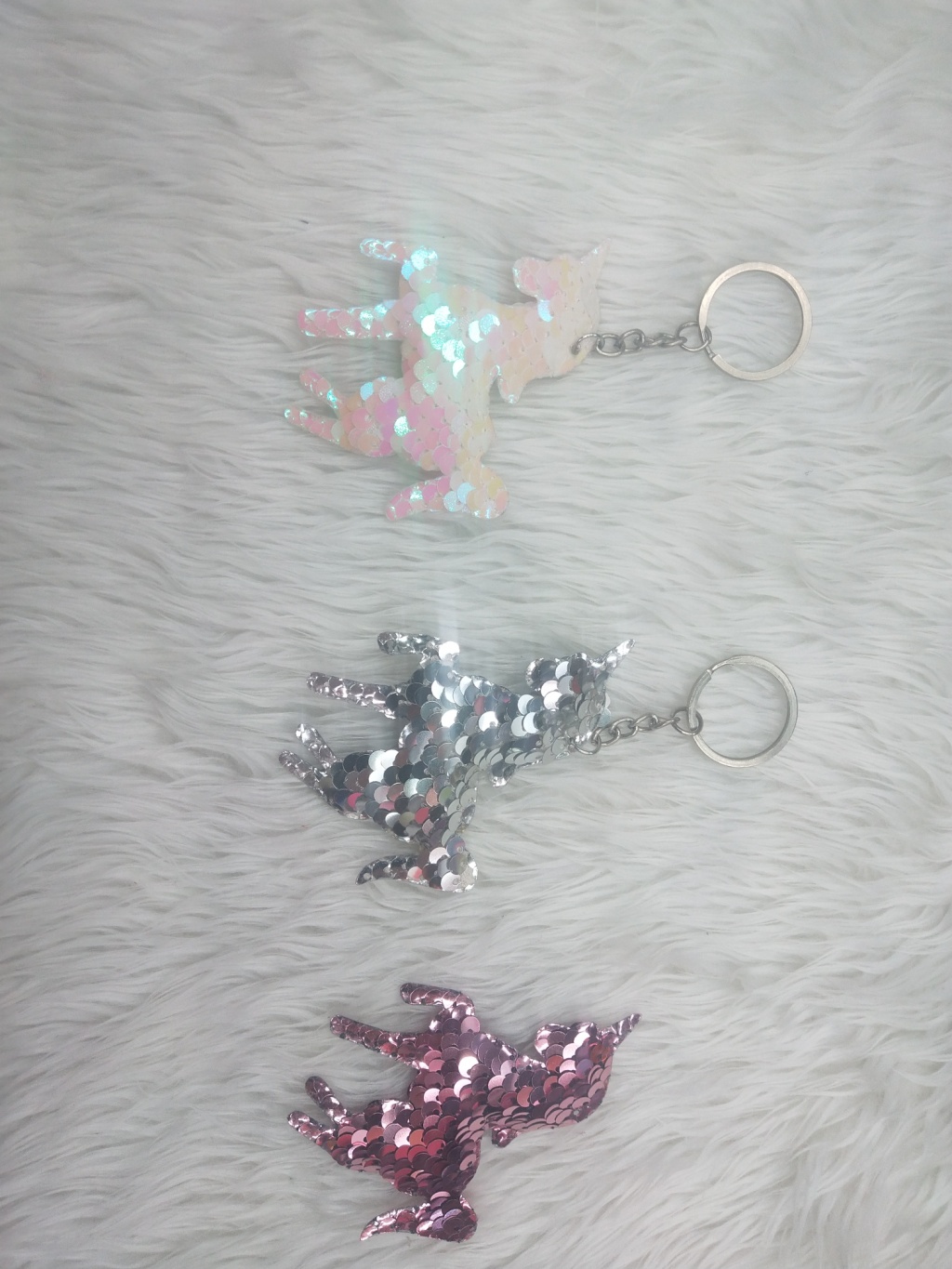 Sequin Multi-Functional Love Bag Animal Pattern Keychain Pendant Series